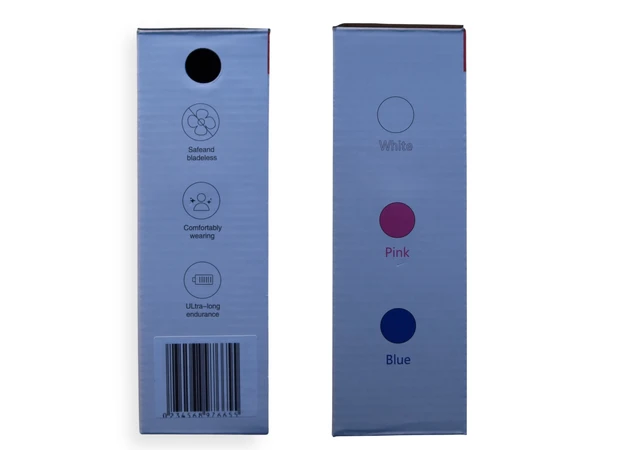 Фото 3 - Вентилятор переносний для носіння на шиї акумулятор, MT-11182