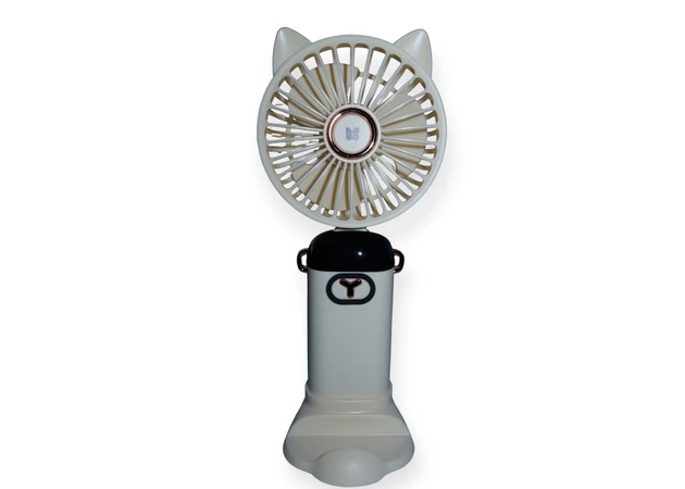 Фото 1 - Вентилятор ручний портативний із зарядкою від USB порту, MT-1153