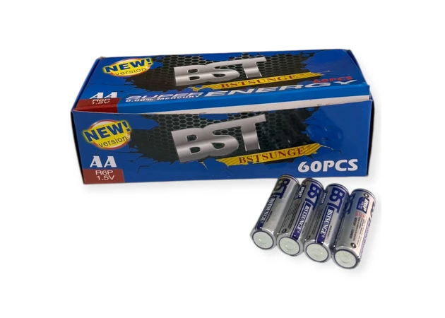 Фото 1 - Батарейка BST АА 1,5V(пальчикова), MT-557