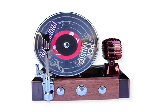 Фото 1 - Автомобільний ароматизатор «Pop Music» у ретро-стилі, MT-1370