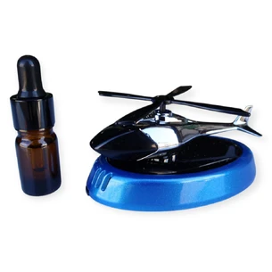 Портативний ароматизатор в машину у вигляді вертольота на сонячній панелі, MT-1354