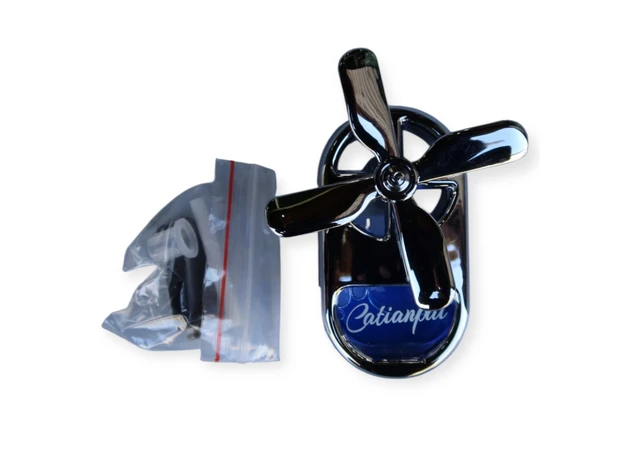 Фото 1 - Ароматизатор с вентилятором в машину на дефлектор на клипсе, MT-1308