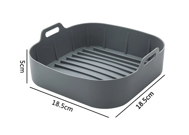Фото 2 - Силіконова форма для аерогрилю мультипечі та фритюрниці 18,5 см, MT-1371