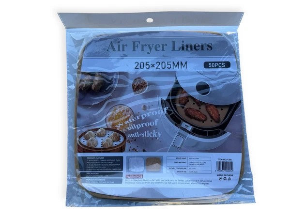 Фото 1 - Пергаментна бумага в аерогріль 20,5 см на 20,5 см,50 шт. , MT-1385