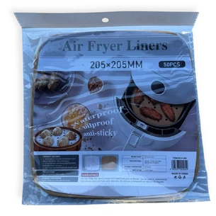 Пергаментна бумага в аерогріль 20,5 см на 20,5 см,50 шт. , MT-1385