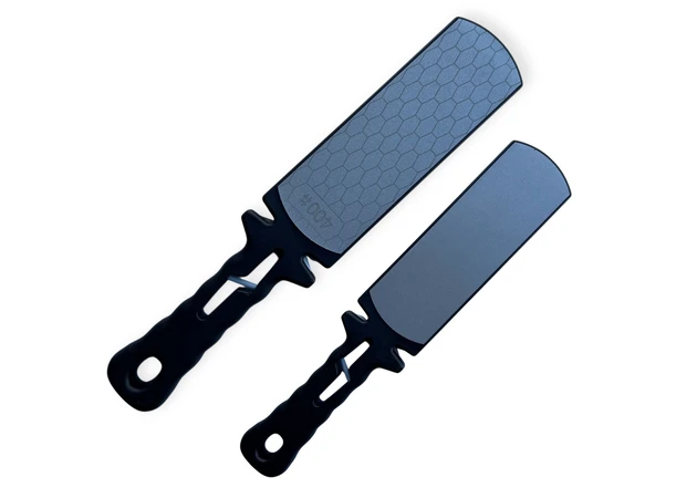 Фото 1 - Точилка для ножів 5 в 1, алмазні стрижні 400/1000, MT-1384