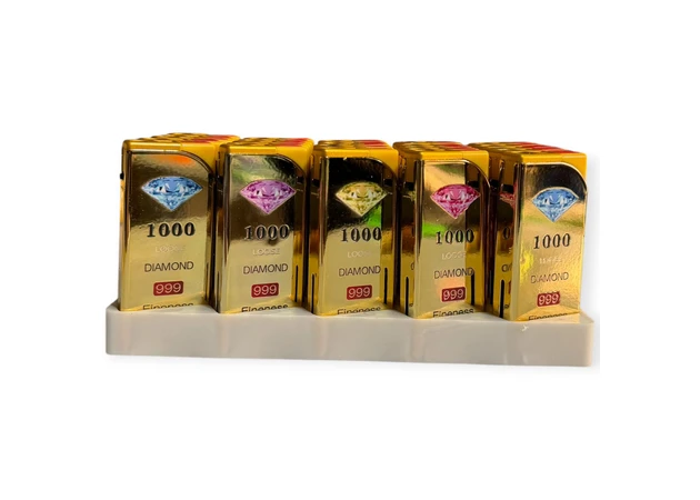 Фото 1 - Запальничка (Turbo полум’я) «Діамант», H02596