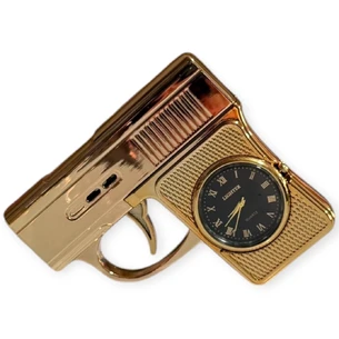 Запальничка (Turbo полум’я) Пістолет з годинником, H02603