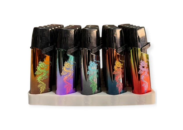 Фото 1 - Запальничка (Turbo полум’я) «Дракон», H02595