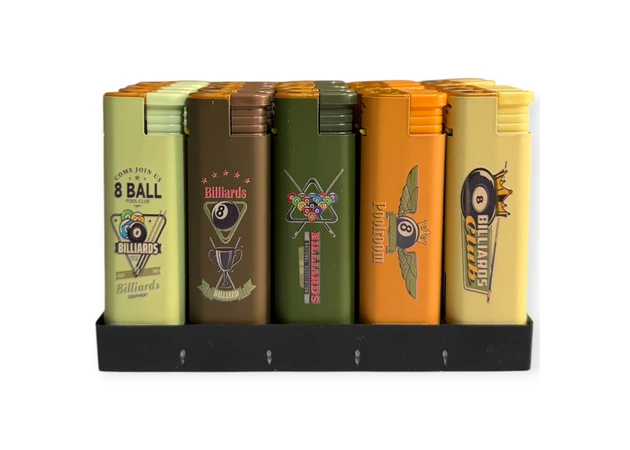 Фото 1 - Запальничка (Turbo полум’я) «Більярд», H02591