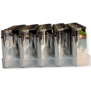 Запальничка (Turbo полум’я) «Біткоін», H02179