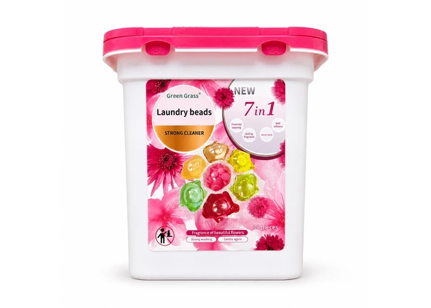 Фото 1 - Капсули для прання білизни 7в1 Laundry Beads (1 упаковка-30 шт)ціна за упаковку