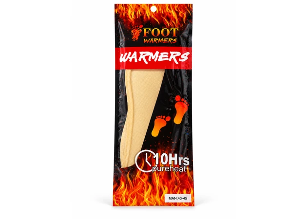 Фото 1 - Устілки-грілки для ніг Foot Warmers, чоловічі 43–45
