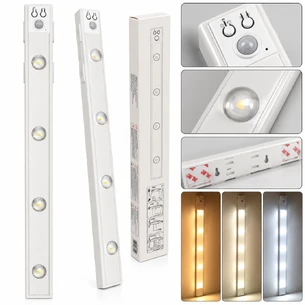 LED-світильник з датчиком руху, 50 см, USB Type-C
